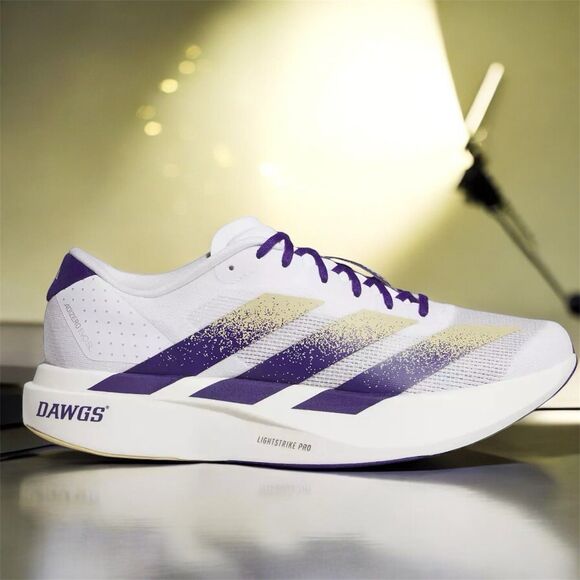 Adidas Adizero Evo SL Washington Huskies PE Running Shoes (JH6206) Men’s Size 13 - Picture 11 of 11